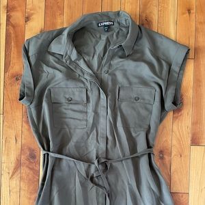 Army green dress